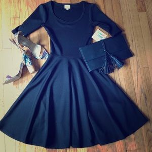 Lularoe Black Nicole Dress